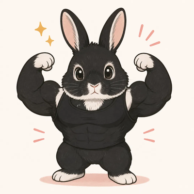 筋肉うさぎ